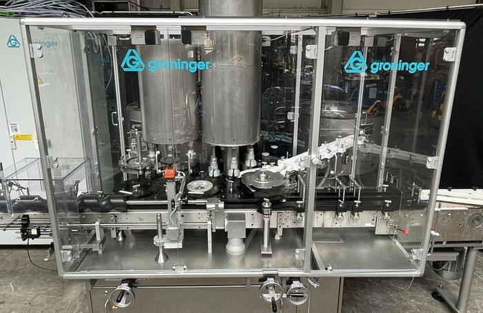 Used L 16084 D -  Screw Capper and dropper inserter GRONINGER KVK 206