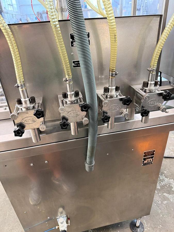 Used J 13016 E - Liquid Filler KING KT360K/4 IL/KT - 4 Head