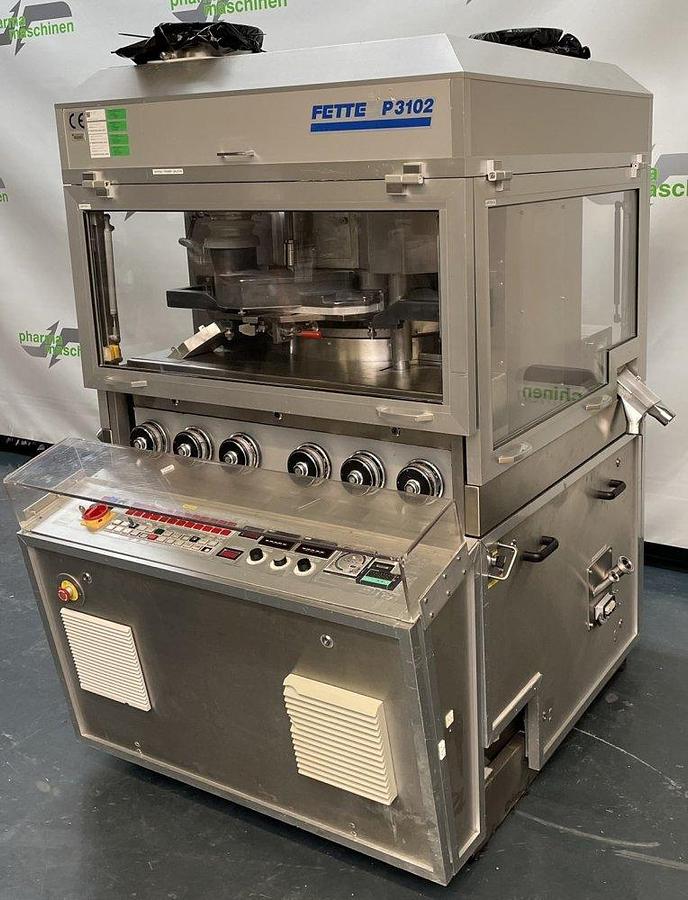 Used F 17169 D - Two-layer rotary tablet press 45 Stations UPGRADE FETTE P 3102 EU-B 