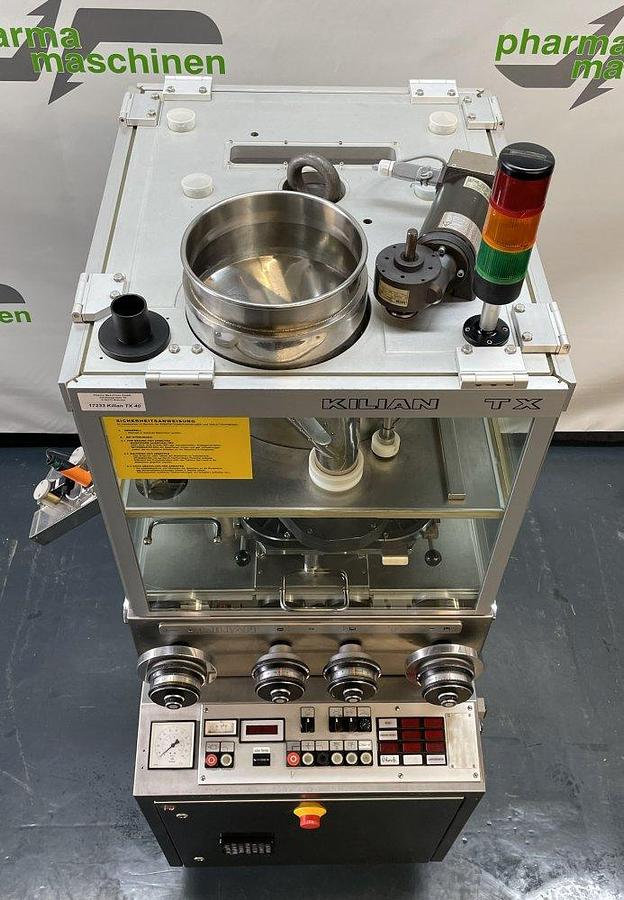Used F 17233 D - Rotary Tablet Press EU-BB 40 stations KILIAN TX 40 AMK