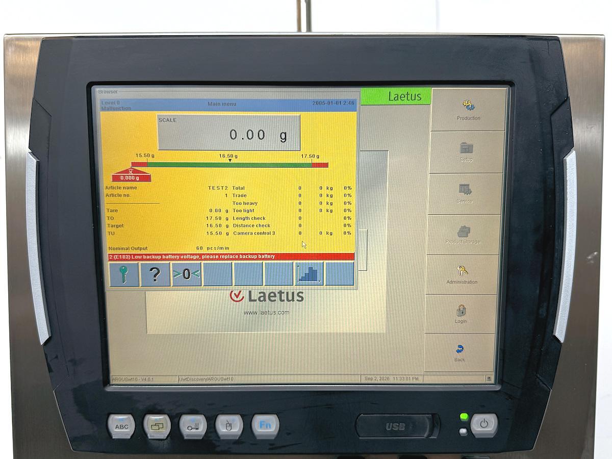 Used R 13039 E - Checkweigh Print and Camera Control System OCS HC TQCC