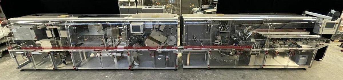 Used I 16597 D - Blisterpacking and Cartoning Line for Tablets KLÖCKNER CP 400 & P 3000