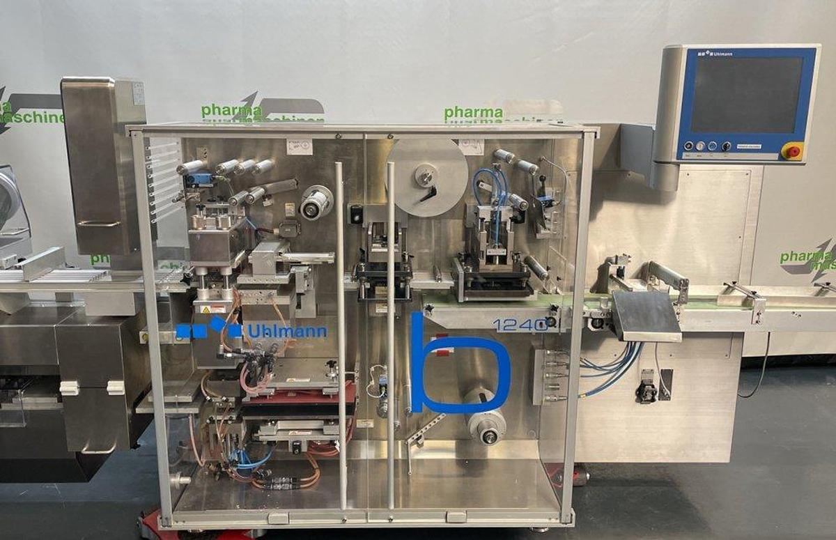 Used I 17265 D - Blister Machine - PVC/ALU - ALU/ALU UHLMANN B 1240