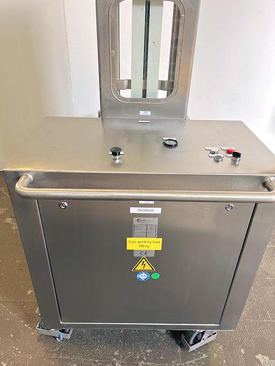 Used A 15907 E - Mixer / Granulator GLATT VG 65/10 Vertical Lab Granulator