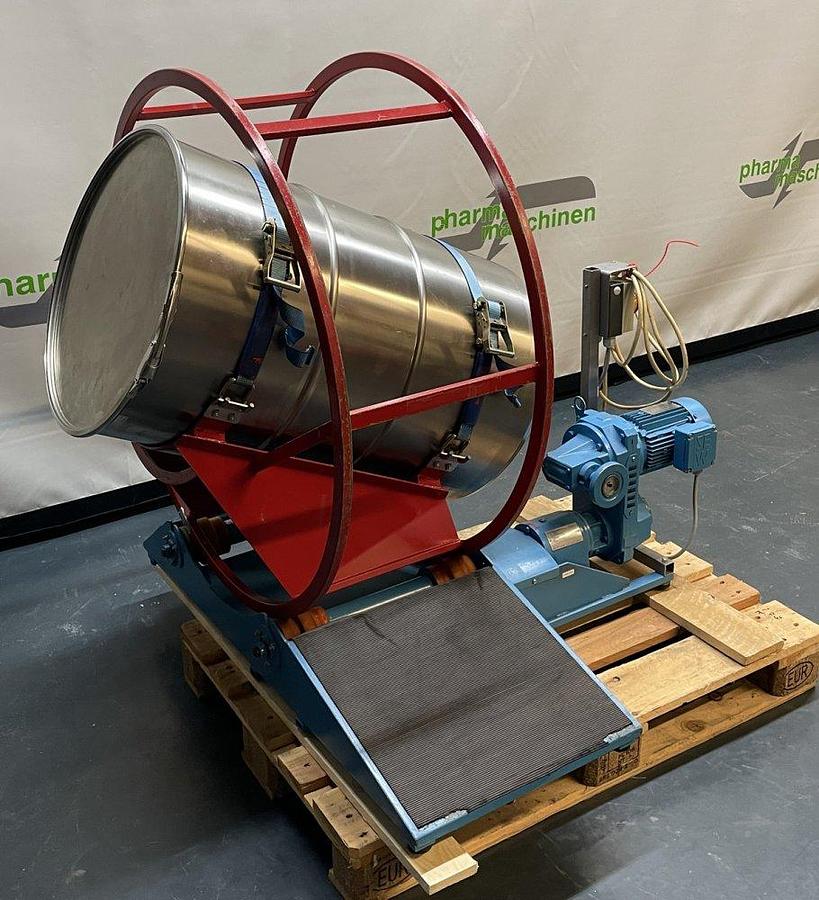 Used A 17222 D - Drum Blender for 50, 100 and 200 Litres drums ENGELSMANN SA 1100 RGM