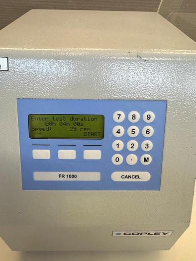 Used W 16574 E - Friability Tester COPLEY FR 1000