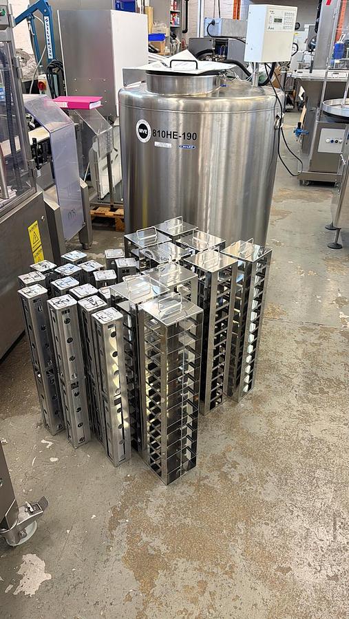 Used W 13044 E Cryogenic Storage System CHART MVE 810 HE-190 FD