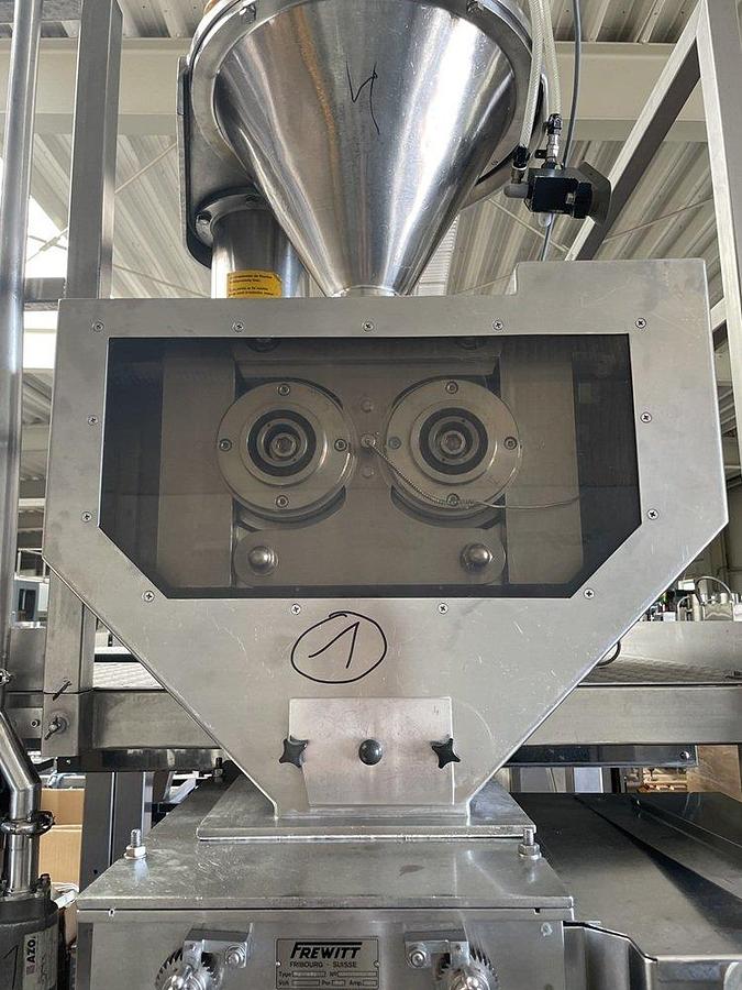 Used C 16984 D - Pharmapaktor / Dry granulation plant (Single) AZO - BEPEX - FREWITT