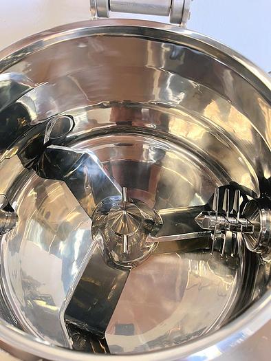 Used A 15907 E - Mixer / Granulator GLATT VG 65/10 Vertical Lab Granulator