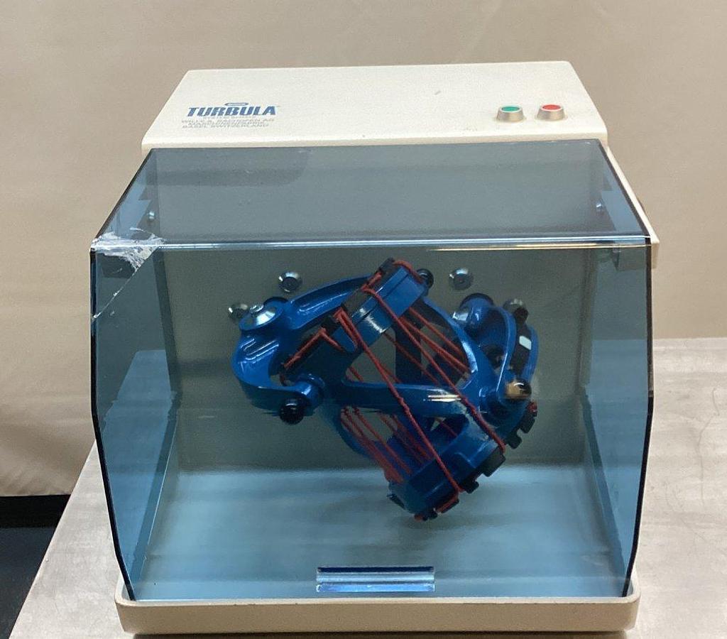 Used A 17218 D - Turbula T2F shaking mixer BACHOFEN