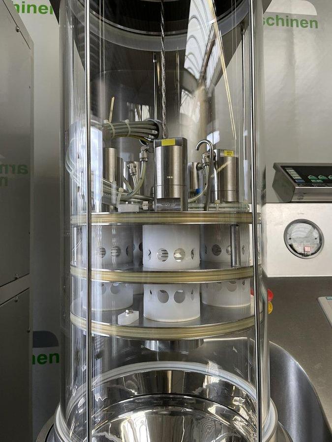 Used E 17112 D - Unilab Fluidbed Dryer/Spray Granulator / Dryer / Coater HÜTTLIN