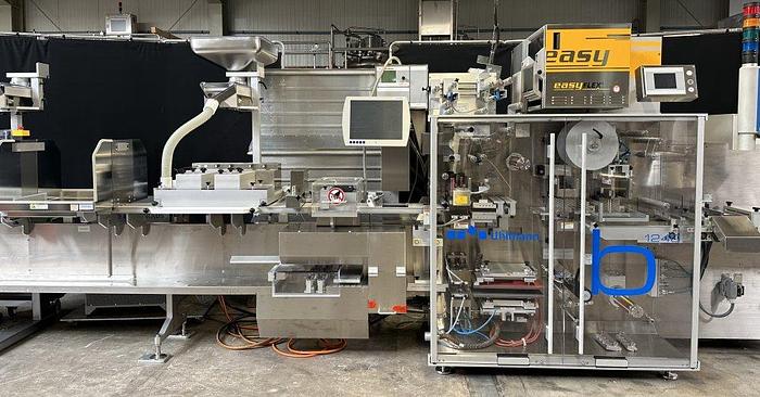 Used I 15989 D - UHLMANN B 1240 Blister Machine