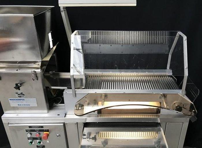 Used U 15969 D - Visomat Sorting Belt for Hard and Soft Gelatine Capsules, Coated Tablets and Tablets MASCHINPEX