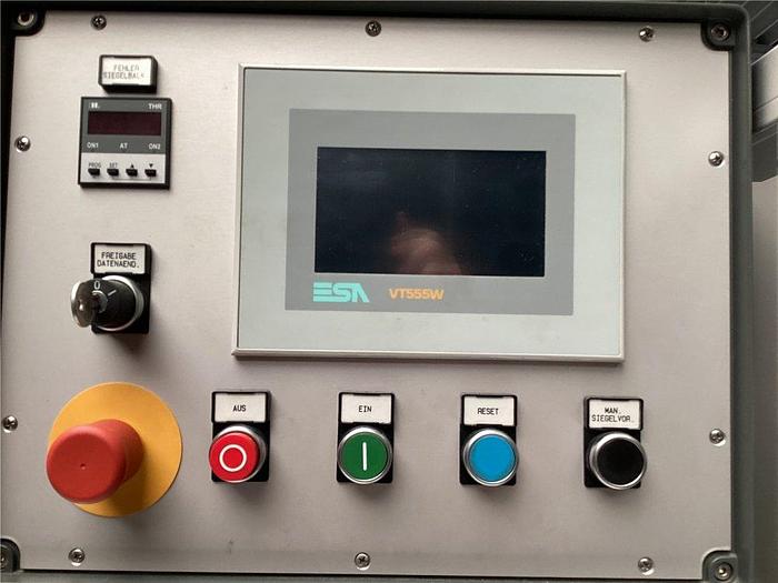 Used O 16283 D - Bundle packer Stretch Bander MULTIPACK F 97