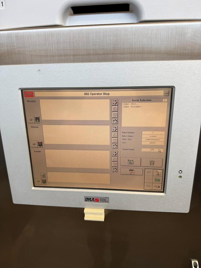 Used R 17031 E - Checkweigher for Capsules IMA PRECISA 12