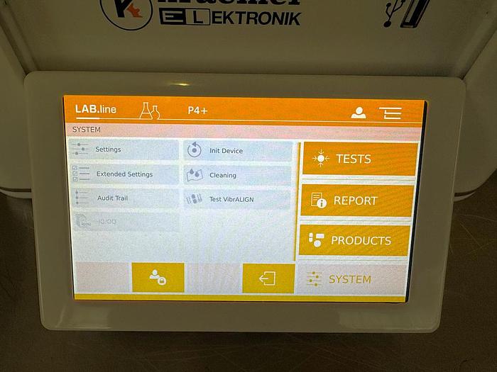 Used U 16506 - Tablet Inspection Machine Kraemer Lab.line P4+