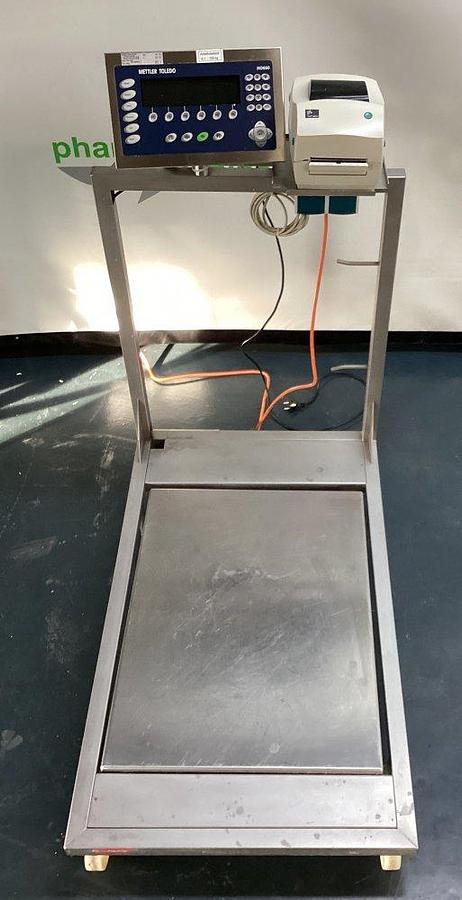 Used R 17263 D - Weighbridge with printer up to 150 kg METTLER TOLEDO KCC 150s - TBrick 15