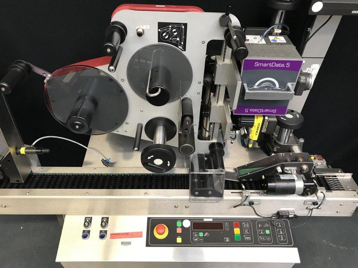 Used M 16127 D - Labeller for Ampoules GERMARK CADENCE CA 900/01 GR