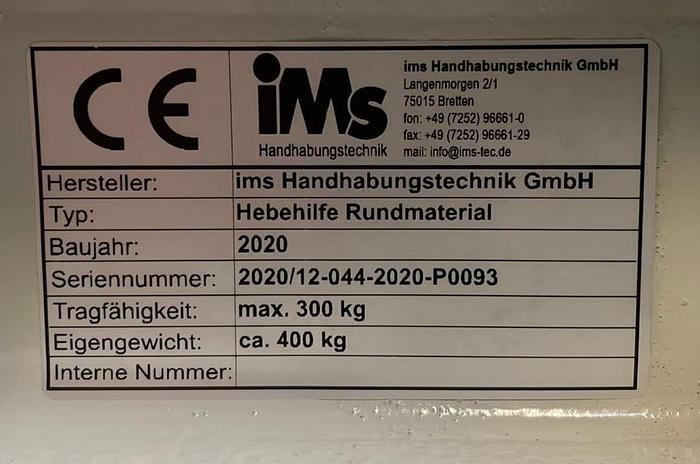 Used V 15271 D - Foil Reel Lifter LOGITRANS ELF 1001