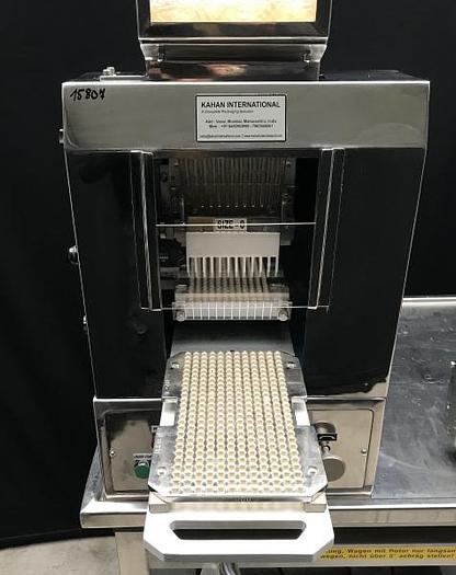 Used G 15807 D - Capsule filler semi-automatic KAHAN KI-MCF 300