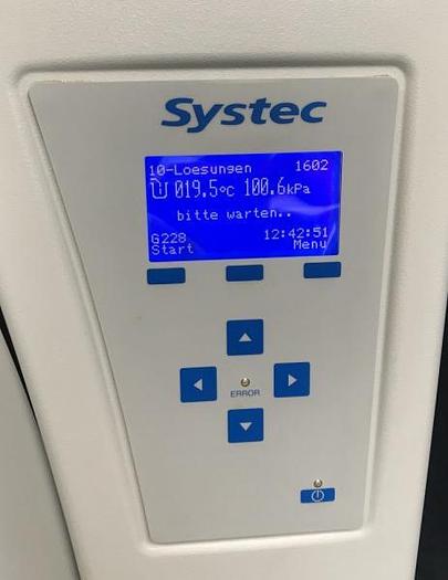 Used Q 15829 D - Autoclave SYSTEC DX 200