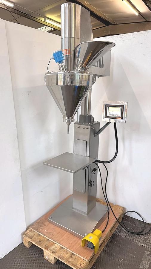 Used K 13045 E - Auger Powder Filler GWA EF-III 'EasiFill' - Semi-Auto