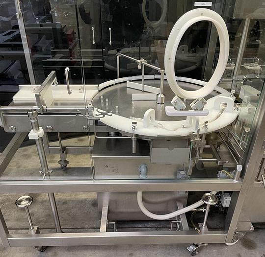 Used J 16215 D - Liquid Filler - Stopper Inserter - Cap Spinner GRONINGER DFVG 2110