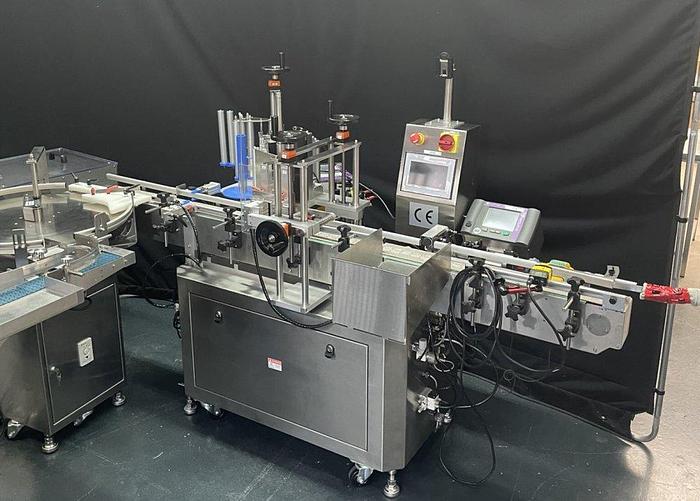 Used I 16519 D - Tablet counting machine with capper & labeller as a line IMA SWIFTPACK