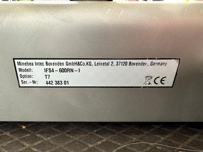 Used R 16503 E - Floor Scale MINEBEA INTEC IFS4-600RN-I - Max. 600 kg