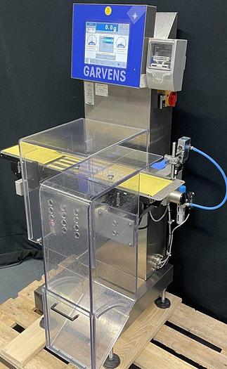 Used R 16637 D - Checkweigher up to 300 g with Printer GARVENS S2