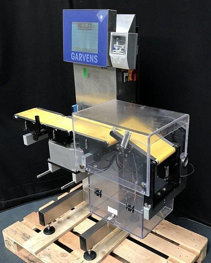 Used R 16118 D - GARVENS S 2 Checkweigher up to 250 g with printer