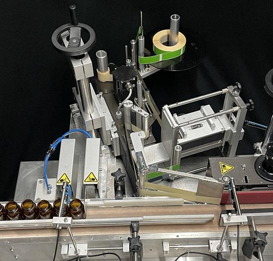 Used M 16401 D -  Labeller for Round Bottles BBK RAPID SM SL 120 