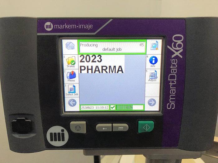 Used M 15714 E - Labeller NEWMAN S 150 for Cylindrical Objects