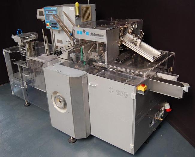 Used N 15252 D - Cartoner for Blisters UHLMANN C 130