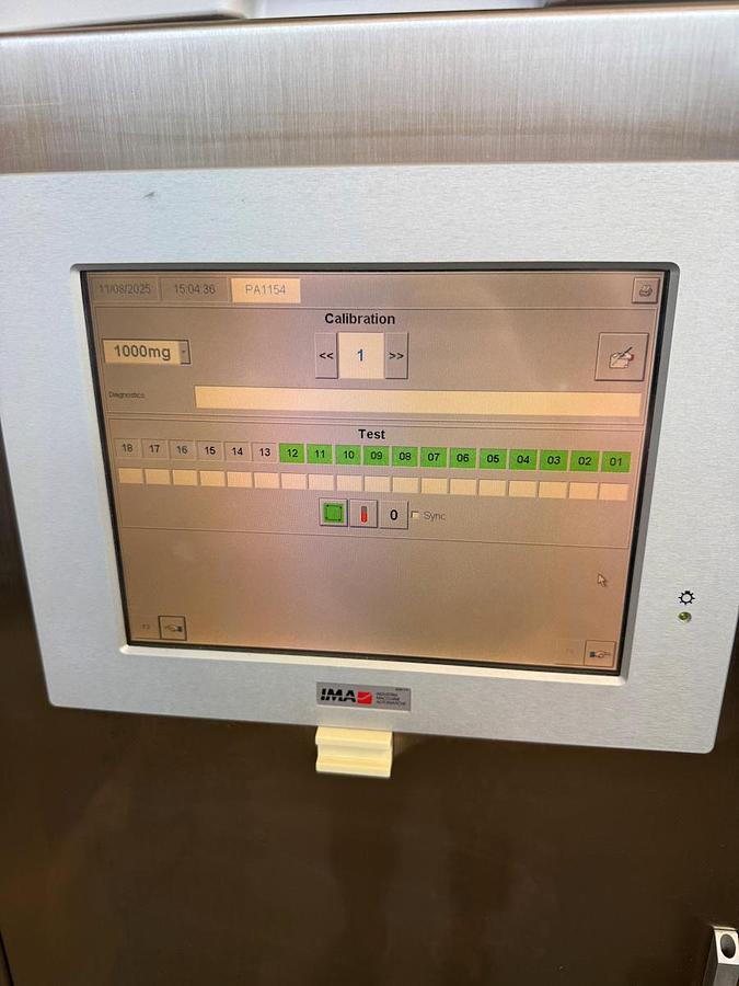 Used R 17031 E - Checkweigher for Capsules IMA PRECISA 12