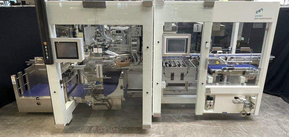 Used N 17133 D - Compact Case packer PESTER PEWO-Form SLC 2