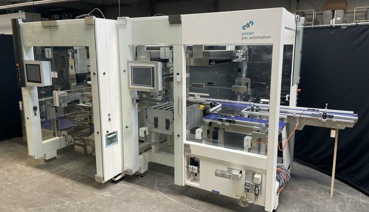 Used N 17133 D - Compact Case packer PESTER PEWO-Form SLC 2