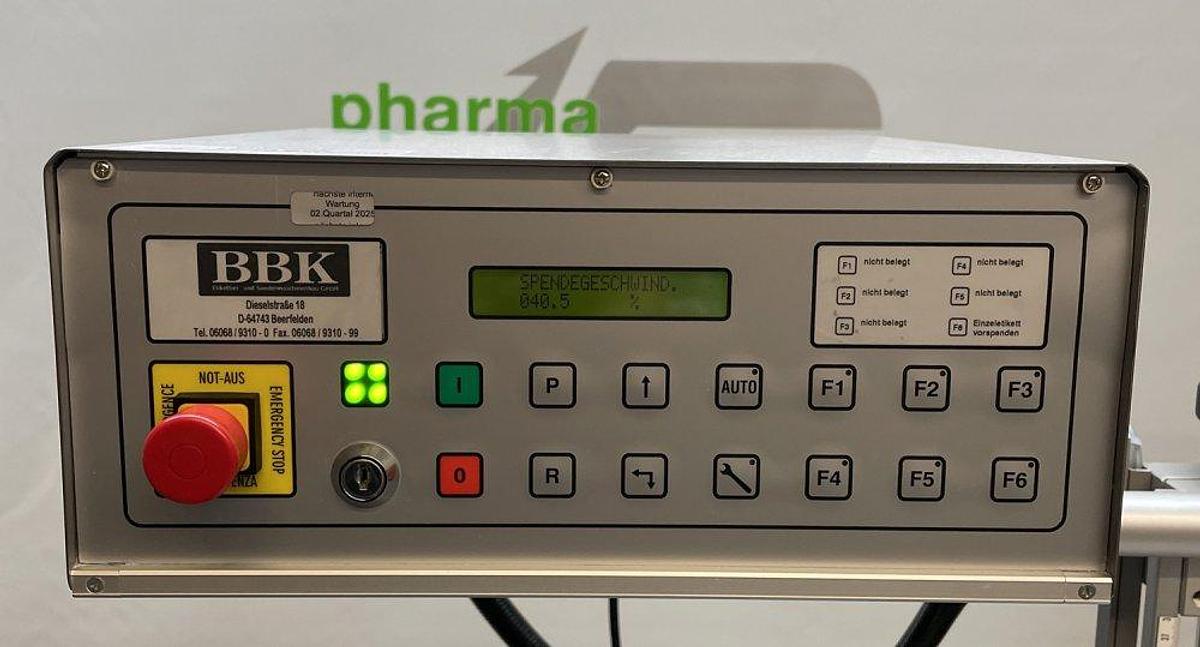 Used M 17273 D - Labeller BBK Rapid S