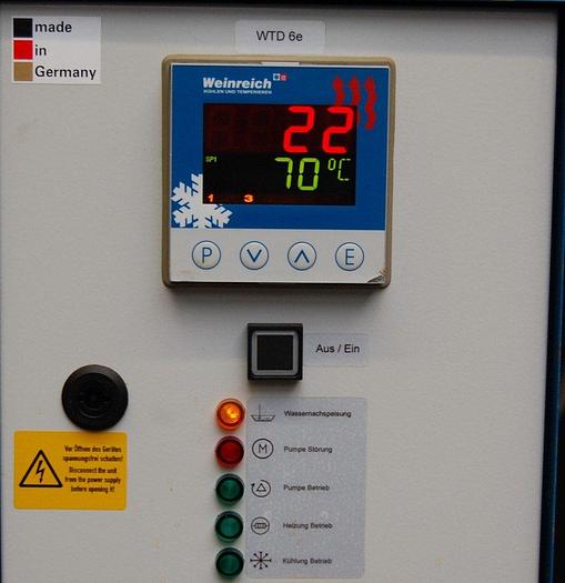 Used I 15256 D - Heater/Chiller Unit WEINRICH WTD 6 e