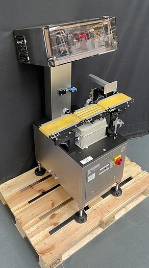 Used R 16476 D - Checkweigher up to 600 g with tab control and thermal printer GARVENS SL 2 PM