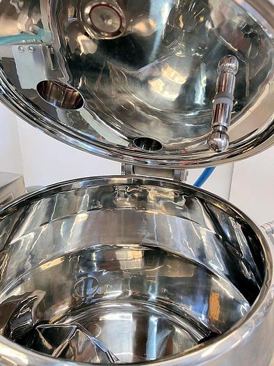 Used A 15907 E - Mixer / Granulator GLATT VG 65/10 Vertical Lab Granulator