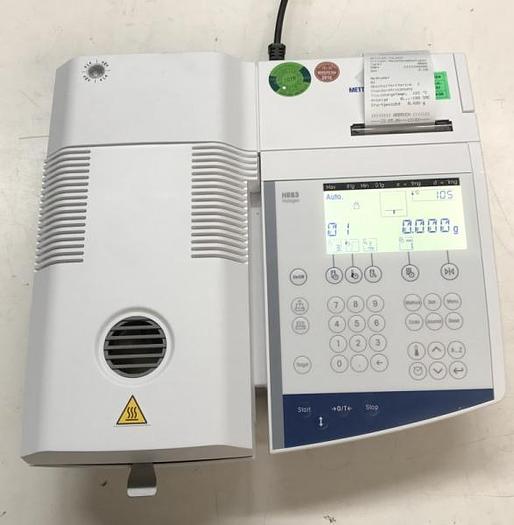Used W 15632 D -  Halogen Dryer METTLER TOLEDO HR 83 P
