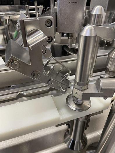 Used J 16215 D - Liquid Filler - Stopper Inserter - Cap Spinner GRONINGER DFVG 2110