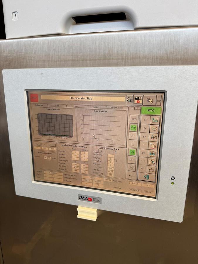 Used R 17031 E - Checkweigher for Capsules IMA PRECISA 12