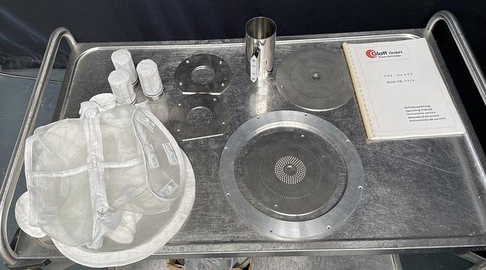 Used E 16488 D - Spray Granulator GLATT Uni - Glatt Fluidbed 