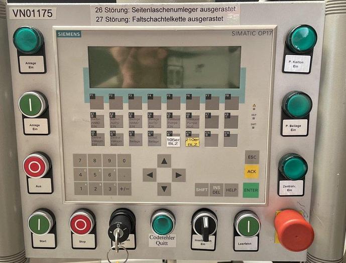 Used N 16441 D - Cartoner BOSCH CARTONETTA 75