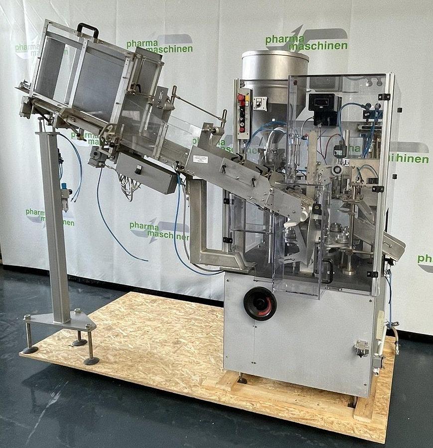 Used J 17023 D - Tube Filling and Closing Machine IWKA TFS 10