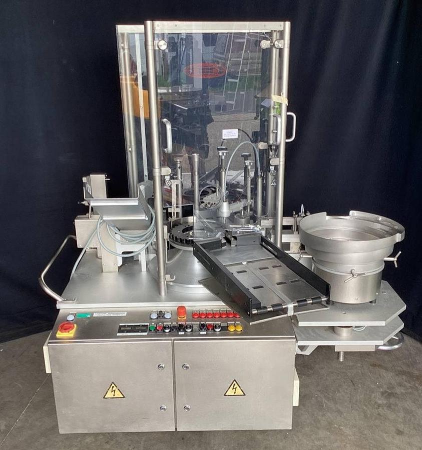 Used J 16230 D - Vial Filling and Closing Machine BAUSCH + STRÖBEL AFV 1010