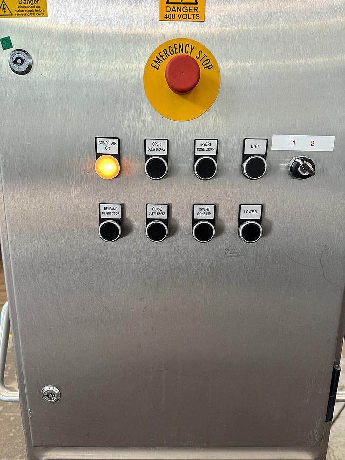Used V 17299 E - Drum Lifting and Turning Column SERVOLIFT SL