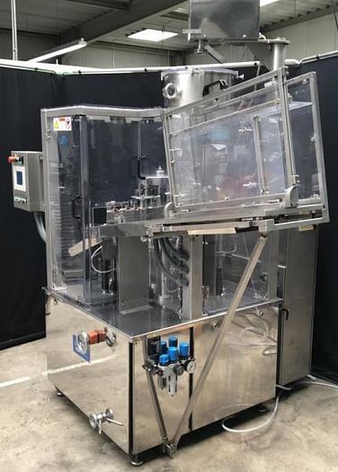 Used J 15831 D - Tube filler SpeMaBa Tufüma 60 PE - Plastic Tubes